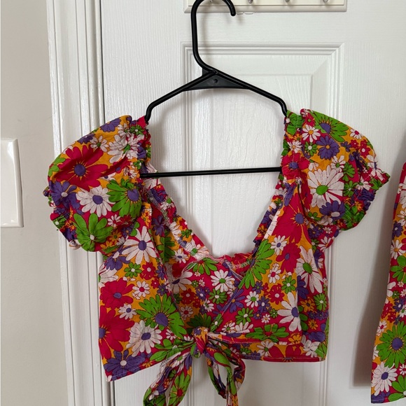 Peppermayo Colorful Floral Top - Picture 5 of 6